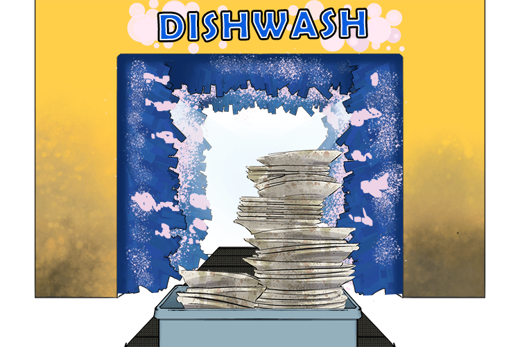 166 dish wash